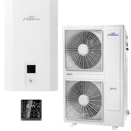 Fisher 16kW e-HeatR levegő-víz osztott hőszivattyú