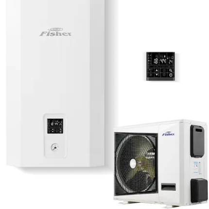 Fisher 12kW e-HeatR levegő-víz osztott hőszivattyú